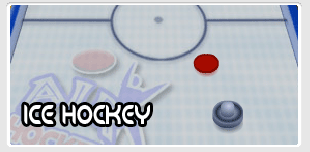 air hockey game